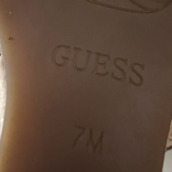 GUES ESPADRILLE WEDGES SANDALS - Picture 6 of 6